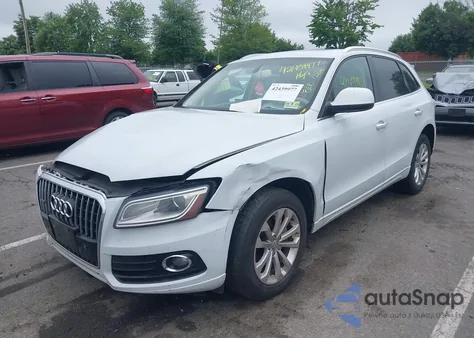 2015 Audi Q5 2.0T Premium from USA, damaged, VIN WA1LFAFP3FA022304